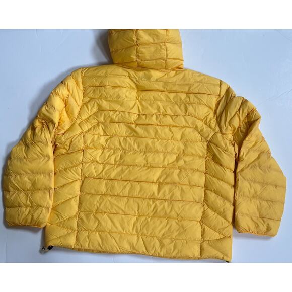 Polo Ralph Lauren Yellow Packable Puffer Jacket Water Repellent Men’s 2XL NWT - Picture 15 of 16